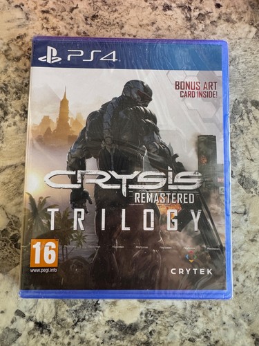 Crysis remastered trilogy ps4 - remastered,