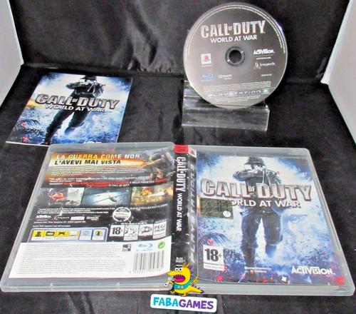 Ps3 call duty world war - of,